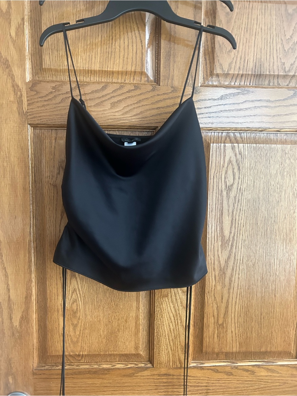 Dynamite Spaghetti-Strap Ruched Top - Picture 7 of 16